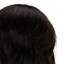 Gabbiano WZ3 hairdressing training head, natural hair, color 1#, length 8" Gabbiano WZ3 hairdressing training head, natural hair, color 1#, length 8"