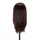 Gabbiano WZ4 training head with beard, synthetic hair, color 4#, length 8"+6" Gabbiano WZ4 training head with beard, synthetic hair, color 4#, length 8"+6"