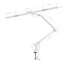 Glow L03 tabletop treatment lamp white