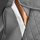 Sakura Classic 802A masažna fotelja bijelo-siva