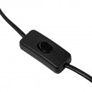 PiX 314 stolna lampa crna