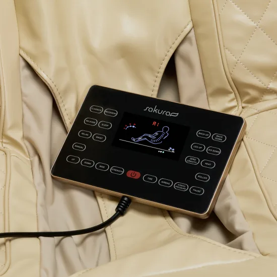 Sakura Comfort Plus 806 masažna fotelja bež boje — slika 15
