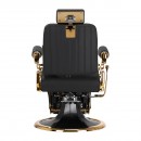 Barber chair Gabbiano Leonardo Gold Black