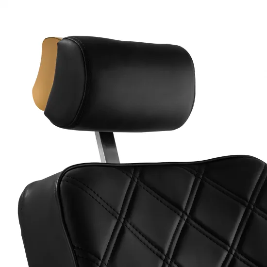 Brijačka stolica Gabbiano Leonardo Gold Black — slika 9