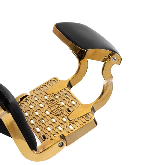 Brijačka stolica Gabbiano Leonardo Gold Black — slika 15