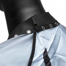 Barber hairdressing cape with elastic band J-455