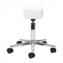 Bell Sillon mobile pedicure footstool white
