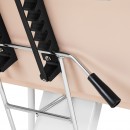 Basic 202 kozmetička stolica s poslužavnicima ružičaste boje