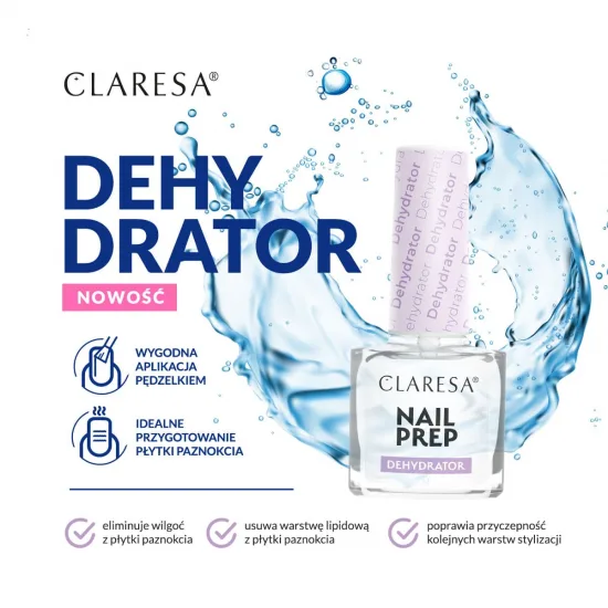 CLARESA dehidrator za nokte 5 ml — slika 2