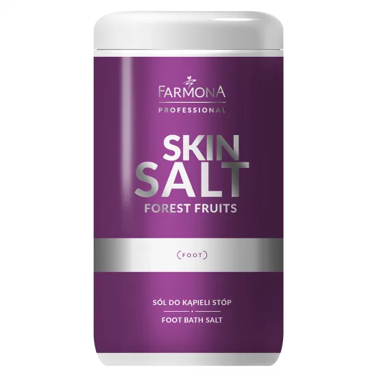 Farmona Skin salt fores fruits - Sol za kupanje stopala s mirisom šumskog voća 1400 g
