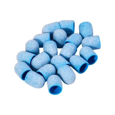 Exo plava srednja abrazivna kapica 10 mm /80 20 kom. Tvrda kapica