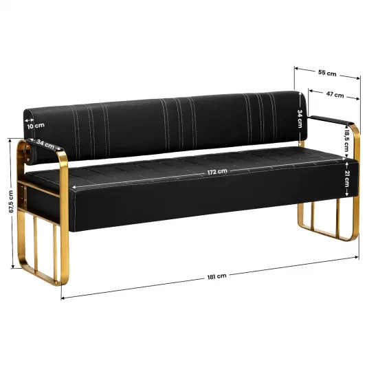 Sofa Avila za čekaonicu — slika 2