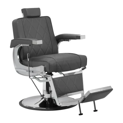 Brijačka stolica Hair System BM88066 siva
