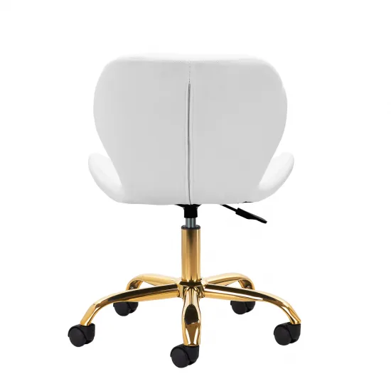 Kozmetička stolica QS-06G bijela — slika 5