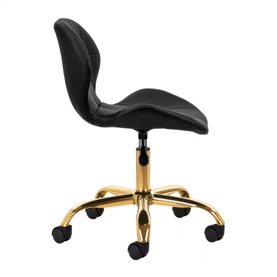 Kozmetička stolica QS-06G crna — slika 6