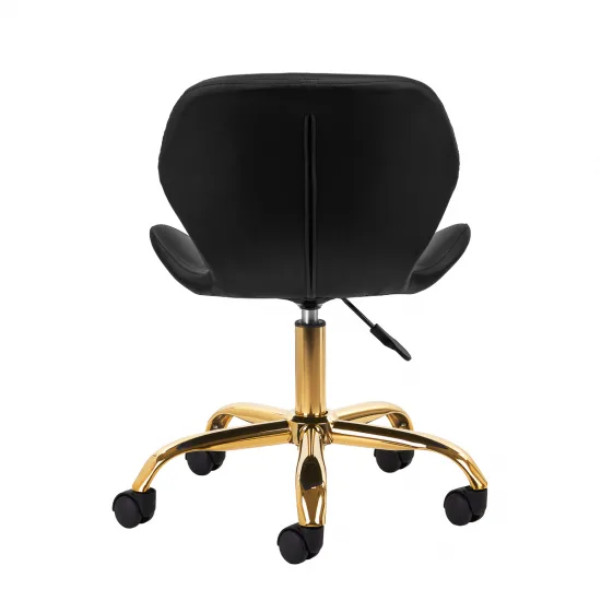 Kozmetička stolica QS-06G crna — slika 5