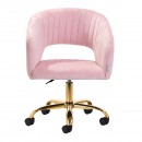 4Rico swivel chair QS-OF212G pink
