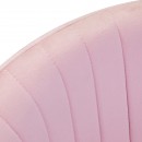 4Rico swivel chair QS-OF212G pink