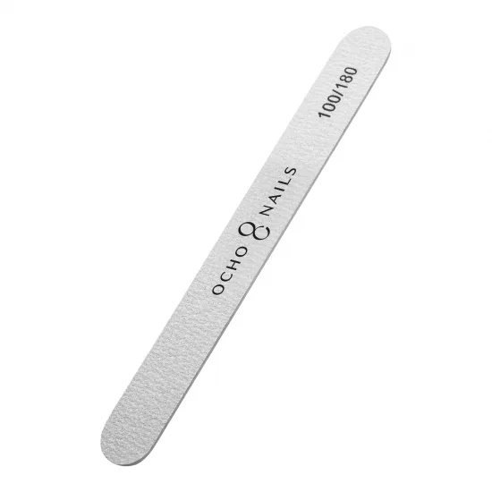 Ocho Nails ravna turpija za nokte, tanka 100/180, 1 kom., sigurno pakiranje — slika 4