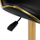 Gabbiano cosmetic stool Q-4599G black