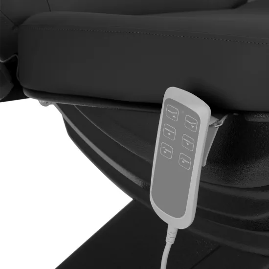 Električna kozmetička stolica SILLON CLASSIC 3 motora crna — slika 2