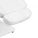 Električna kozmetička stolica SILLON Luxury 3 motora bijela nožna kontrola