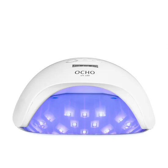 UV LED lampa OCHO NAILS X13 65W bijela sa zrcalnim dnom — slika 8