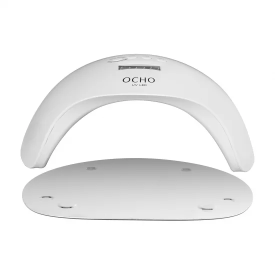 UV LED lampa OCHO NAILS X13 65W bijela sa zrcalnim dnom — slika 7