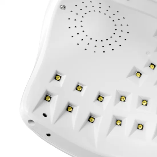 UV LED lampa OCHO NAILS X13 65W bijela sa zrcalnim dnom — slika 2