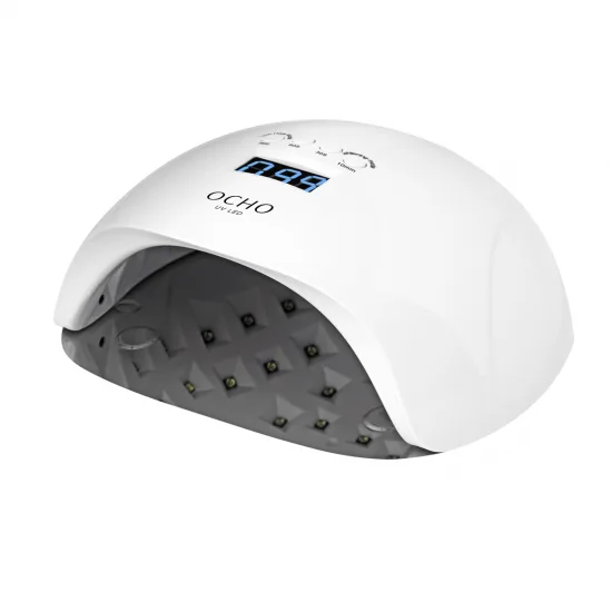 LED UV lampa OCHO NAILS X13 Plus 65W crveno svjetlo bijelo ccc — slika 9