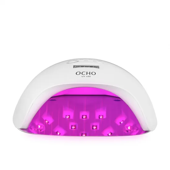 LED UV lampa OCHO NAILS X13 Plus 65W crveno svjetlo bijelo ccc — slika 8