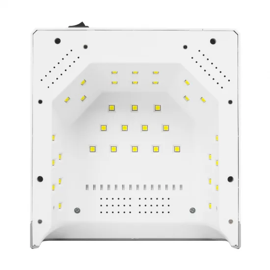 OCHO NAILS LED UV lampa X22 72W bežična bijela sa zrcalnim dnom — slika 4