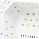 OCHO NAILS LED UV lampa X22 72W bežična bijela sa zrcalnim dnom