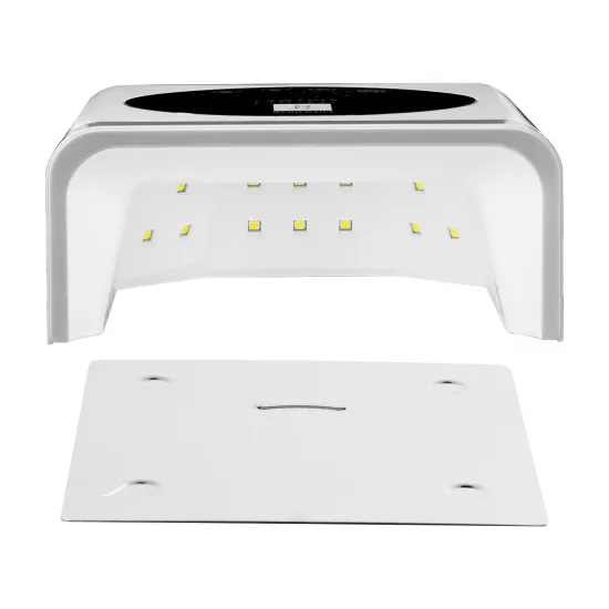 OCHO NAILS LED UV lampa X22 72W bežična bijela sa zrcalnim dnom — slika 2