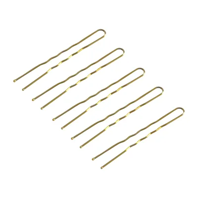Frizerske mašne za kosu E-57 120 kom. 5,6 cm zlatne