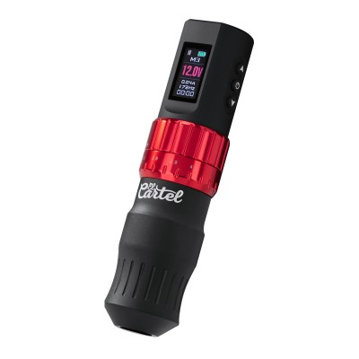 EL CARTEL TATTOO MACHINE VISPA RED/BLACK EL CARTEL TATTOO MACHINE VISPA RED/BLACK