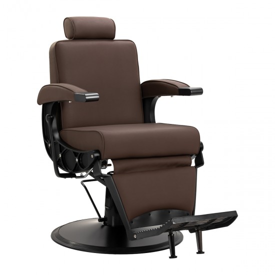 Gabbiano Continental hairdressing chair brown Gabbiano Continental hairdressing chair brown