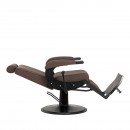 Gabbiano Continental hairdressing chair brown Gabbiano Continental hairdressing chair brown