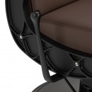 Gabbiano Continental hairdressing chair brown Gabbiano Continental hairdressing chair brown
