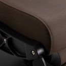 Gabbiano Continental hairdressing chair brown Gabbiano Continental hairdressing chair brown