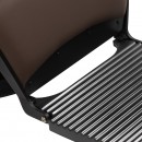 Gabbiano Continental hairdressing chair brown Gabbiano Continental hairdressing chair brown
