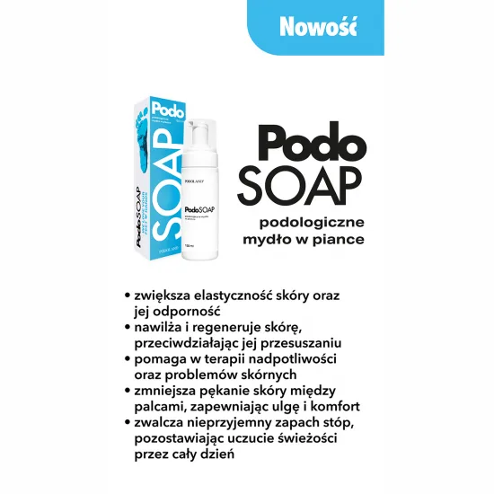 Podoland Podosoap podološki sapun u pjeni 100 ml — slika 3