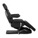 Azzurro Lux kozmetička stolica 3m crna
