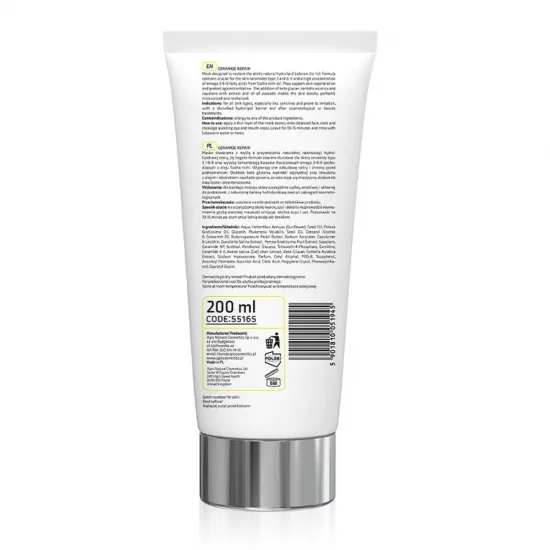 Apis CERAMIDE REPAIR Rekonstruktivna maska s ceramidima i beta glukanom 200 ml — slika 2