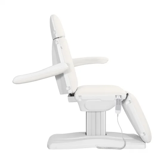 Sillon Eclipse električna kozmetička stolica s 3 aktuatora, bijela — slika 6