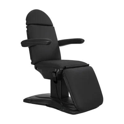 Sillon Eclipse električna kozmetička stolica s 3 aktuatora, crna