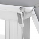 Sillon Eclipse električna kozmetička stolica 3 aktuatora siva