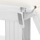 Electric cosmetic chair SILLON Eclipse 4 actuators white Electric cosmetic chair SILLON Eclipse 4 actuators white