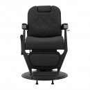 Gabbiano barber chair Bruno with black frame Black Gabbiano barber chair Bruno with black frame Black