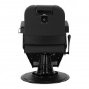 Gabbiano barber chair Bruno with black frame Black Gabbiano barber chair Bruno with black frame Black